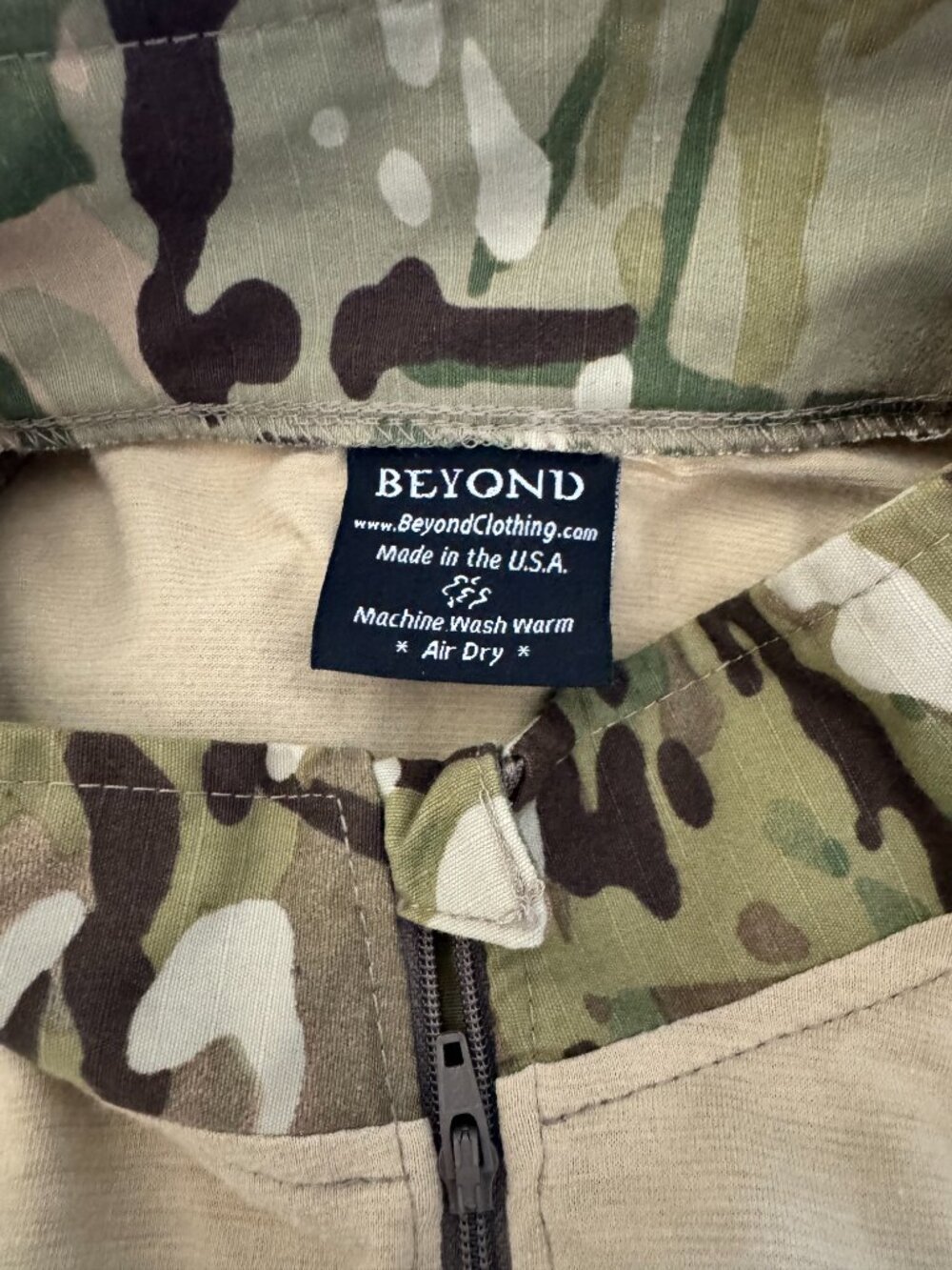 Beyond Clothing Multi-Cam XL Mission Shirt - Picture 9 of 9